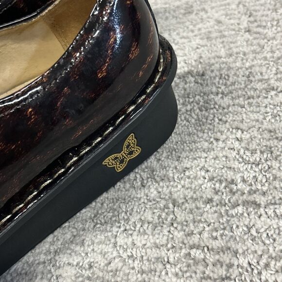 Algeria Abbi Platform Lace Up Comfort Shoes Womens 39 9 Tortoise Shell ABB-407 - Picture 2 of 9